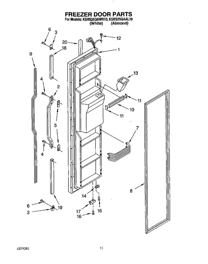 Diagram for KSRS25QAAL10