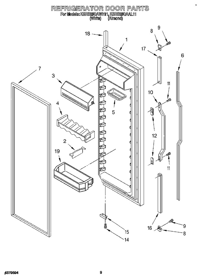 Diagram for KSRS25QAAL11