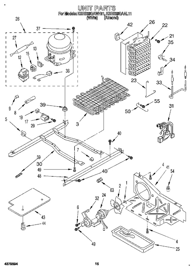 Diagram for KSRS25QAAL11