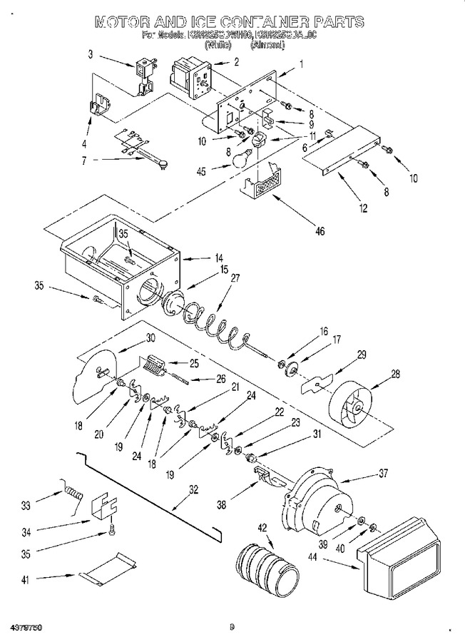 Diagram for KSRS25QDWH00