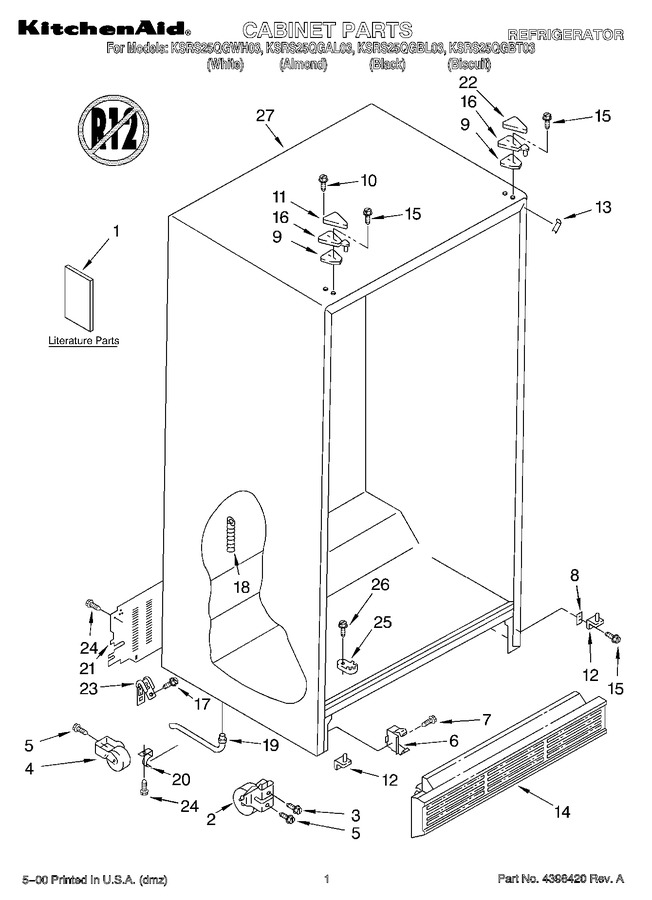 Diagram for KSRS25QGBL03