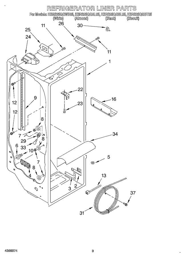 Diagram for KSRS25QGBL05