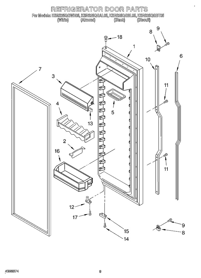 Diagram for KSRS25QGAL05