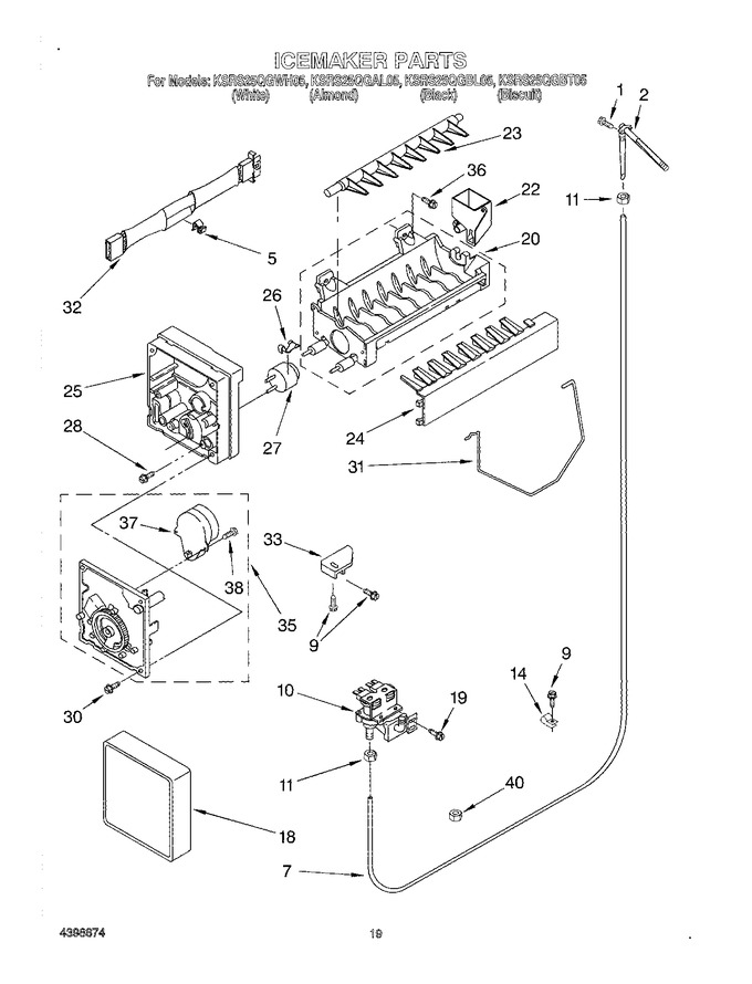 Diagram for KSRS25QGWH05