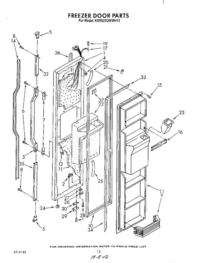 Diagram for KSRS25QWAL13