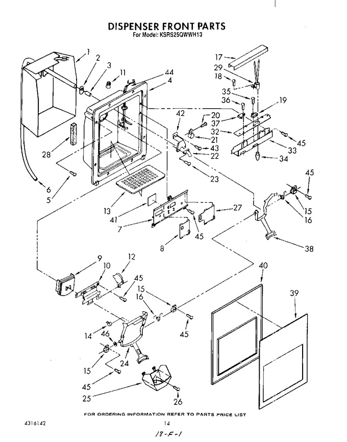 Diagram for KSRS25QWAL13