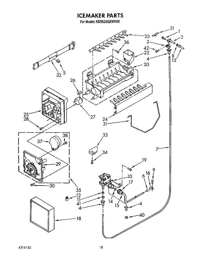 Diagram for KSRS25QXAL00