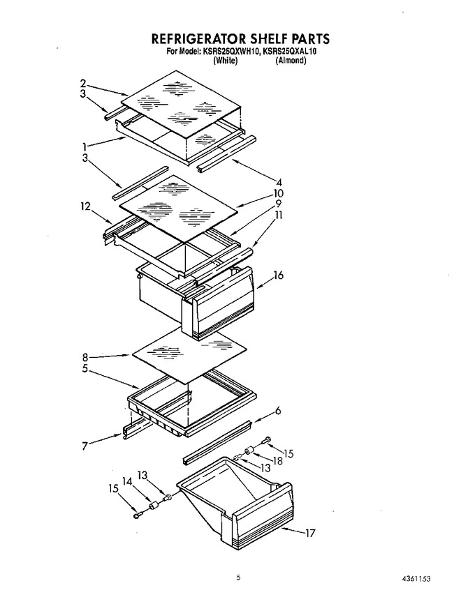 Diagram for KSRS25QXAL10