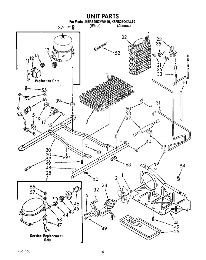 Diagram for KSRS25QXAL10