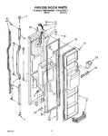 Diagram for 09 - Freezer Door