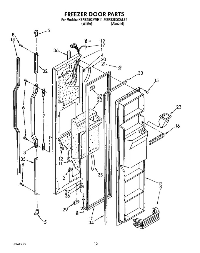 Diagram for KSRS25QXAL11