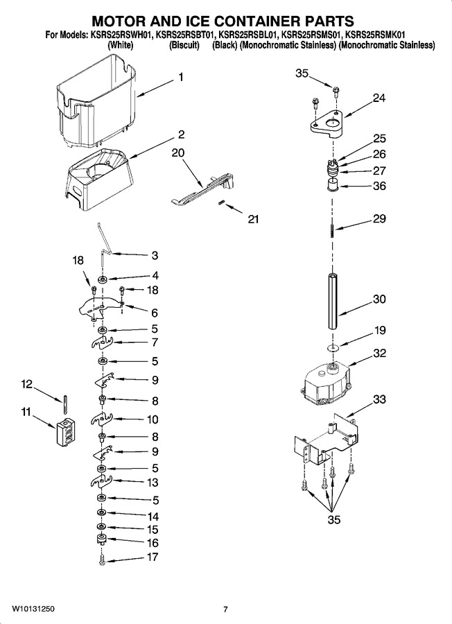 Diagram for KSRS25RSMK01