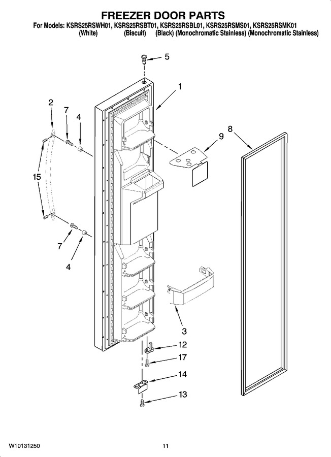 Diagram for KSRS25RSMS01