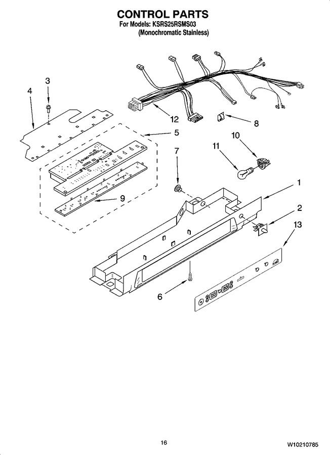 Diagram for KSRS25RSMS03