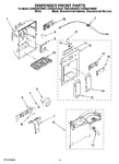 Diagram for 08 - Dispenser Front Parts