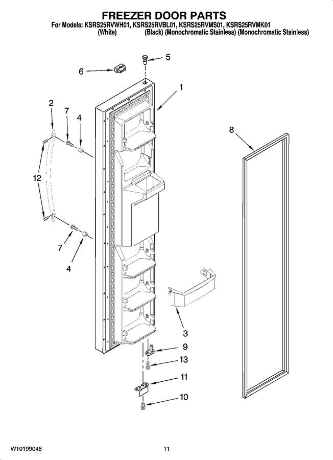 Diagram for KSRS25RVMK01