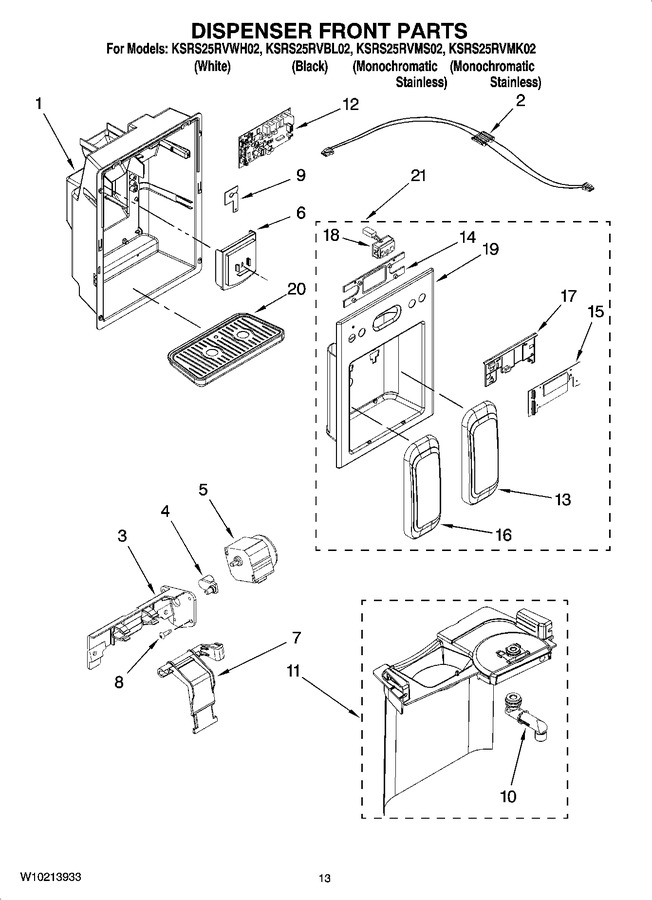 Diagram for KSRS25RVMK02