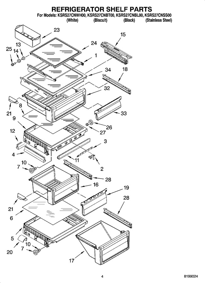 Diagram for KSRS27CNWH00