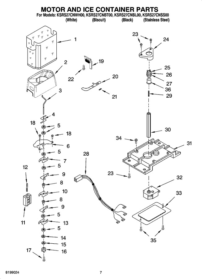 Diagram for KSRS27CNBL00