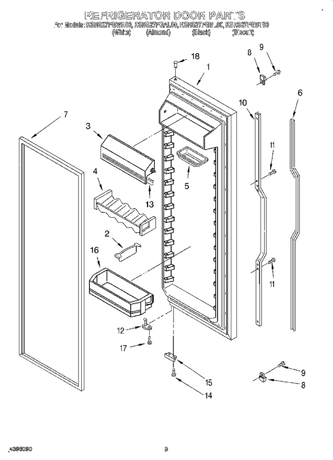 Diagram for KSRS27FGBL00