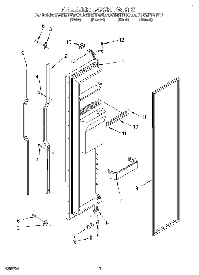 Diagram for KSRS27FGWH01