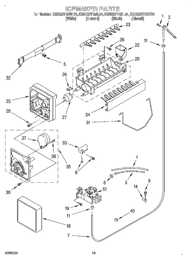 Diagram for KSRS27FGWH01