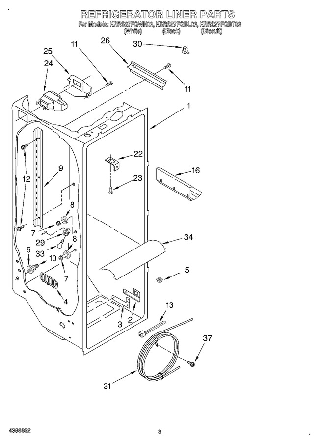 Diagram for KSRS27FGBT03