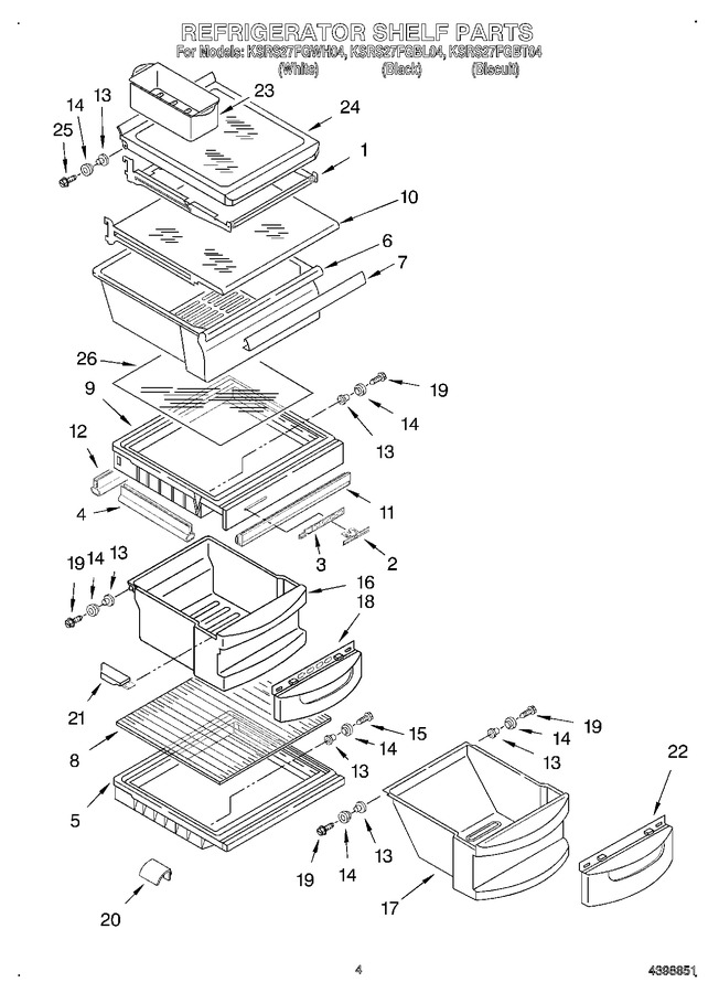 Diagram for KSRS27FGBT04