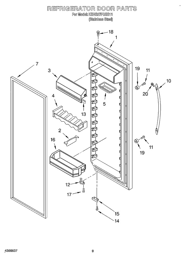 Diagram for KSRS27FGSS11