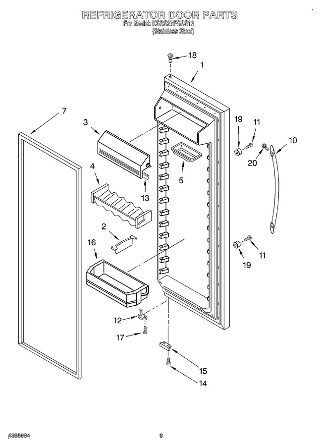 Diagram for KSRS27FGSS13