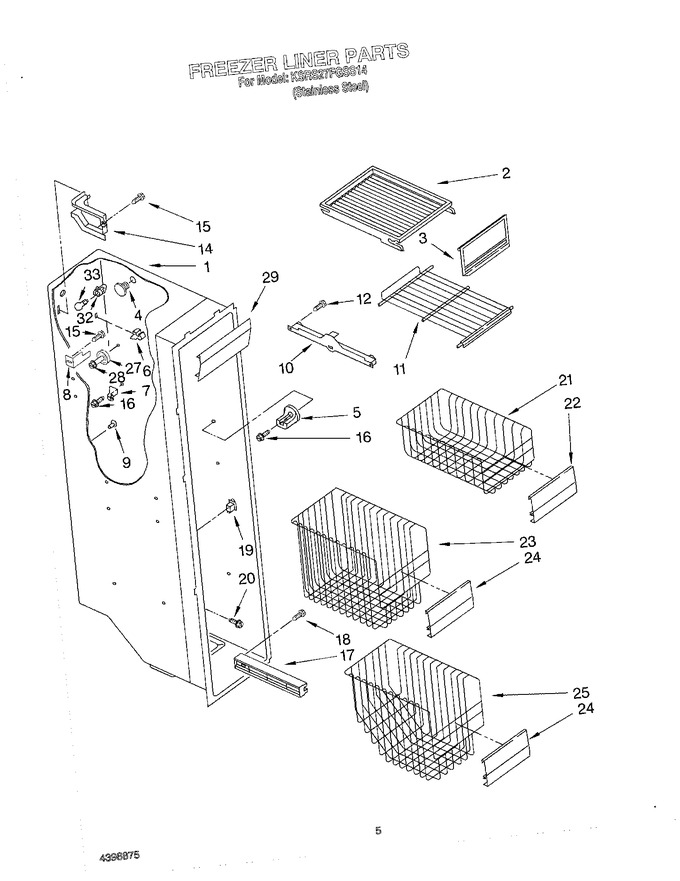 Diagram for KSRS27FGSS14