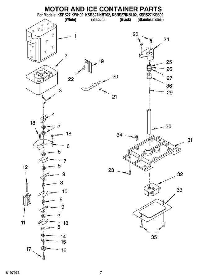 Diagram for KSRS27IKWH02