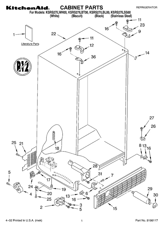 Diagram for KSRS27ILSS00