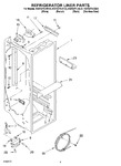 Diagram for 02 - Refrigerator Liner Parts