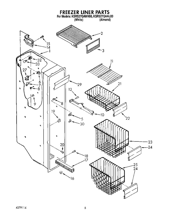 Diagram for KSRS27QAWH00