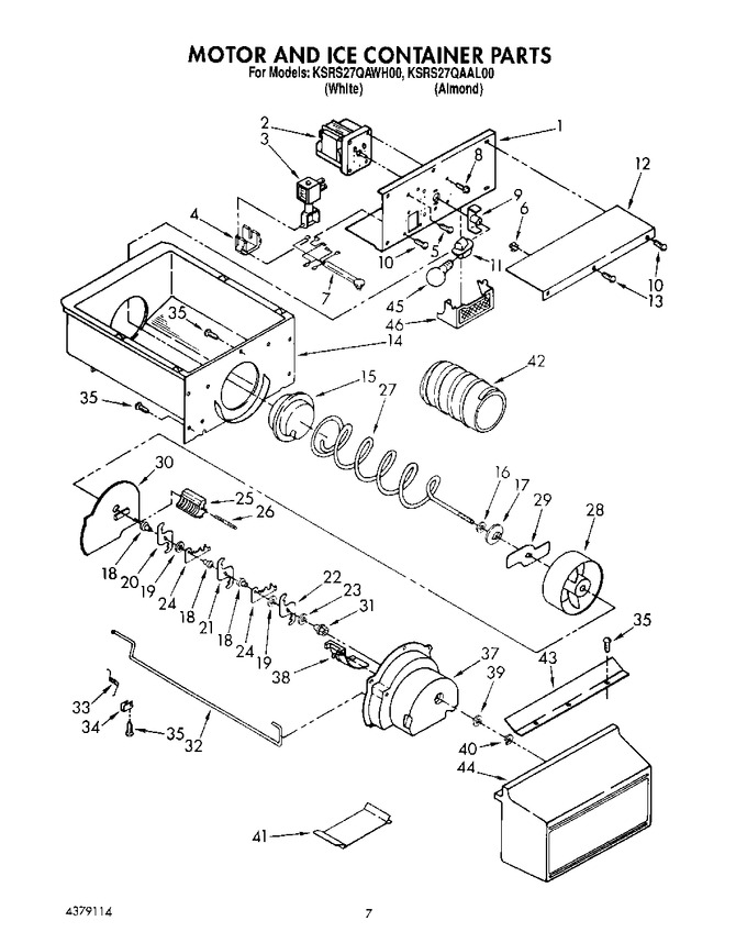 Diagram for KSRS27QAAL00