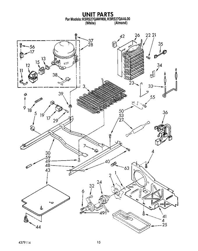 Diagram for KSRS27QAWH00