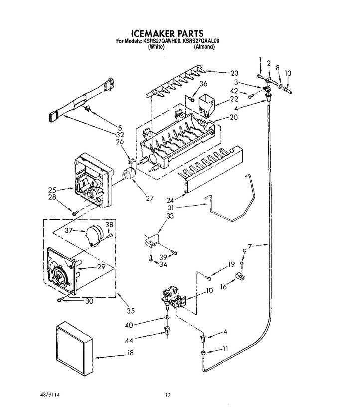 Diagram for KSRS27QAAL00