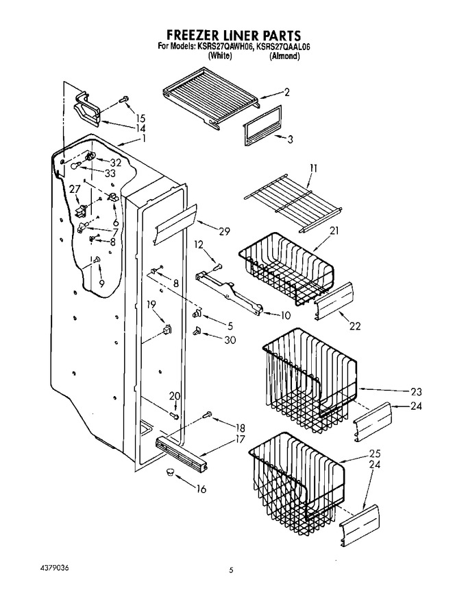 Diagram for KSRS27QAWH06