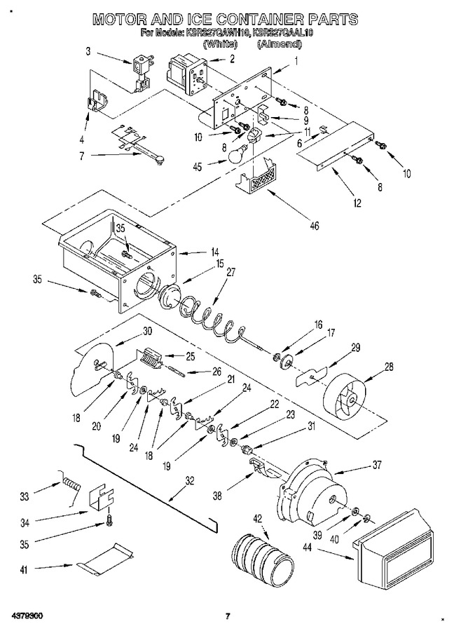 Diagram for KSRS27QAAL10