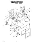 Diagram for 08 - Dispenser Front