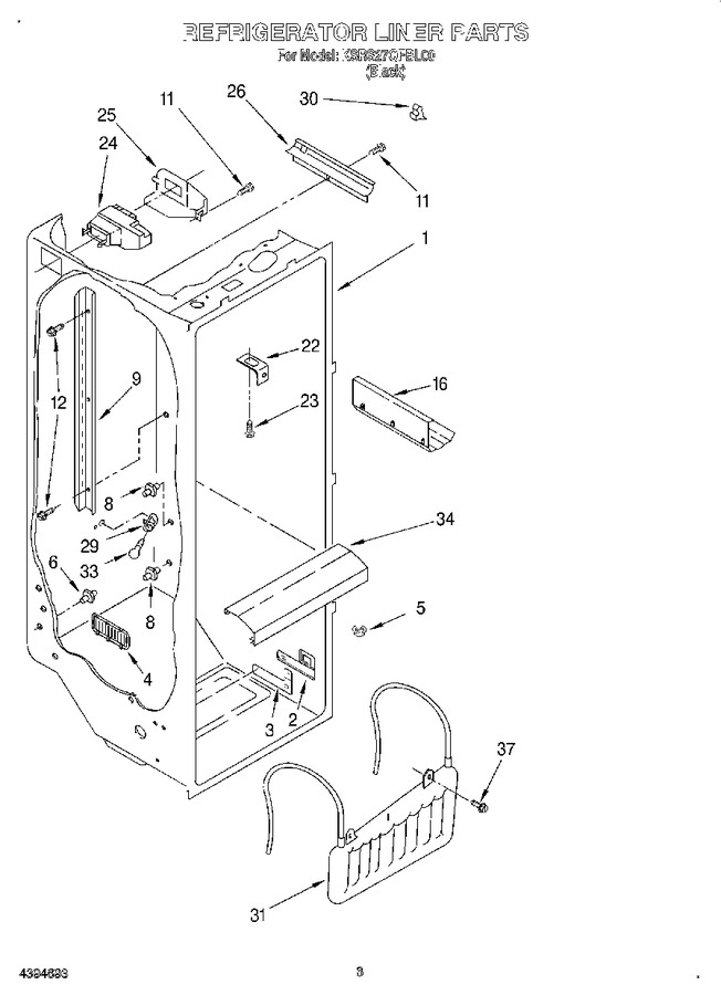 Diagram for KSRS27QFBL00