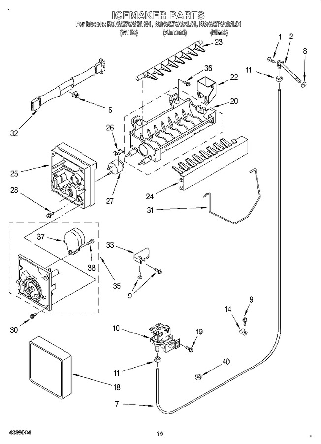 Diagram for KSRS27QGBL01