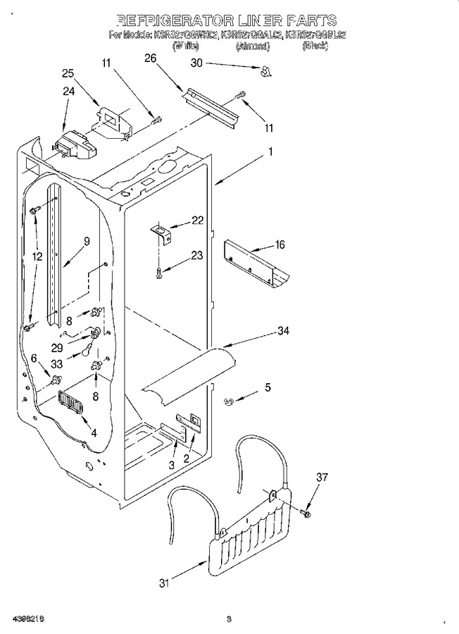 Diagram for KSRS27QGBL02