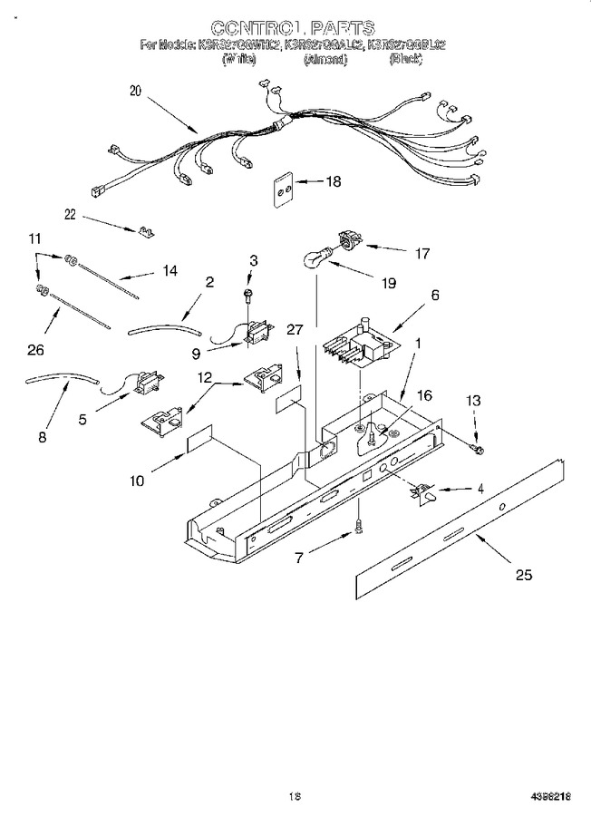 Diagram for KSRS27QGWH02