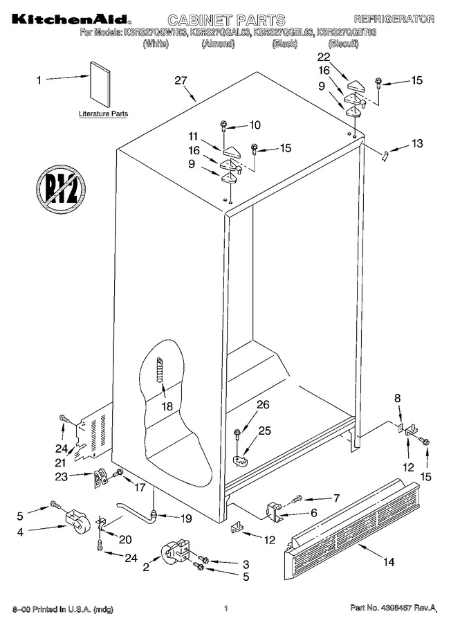 Diagram for KSRS27QGBT03