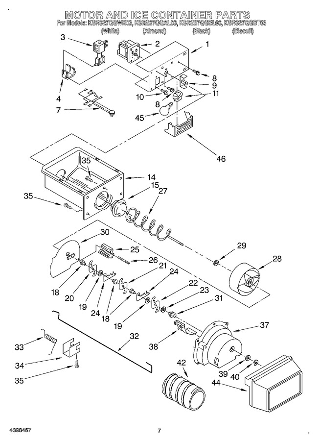 Diagram for KSRS27QGWH03