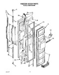 Diagram for 08 - Freezer Door