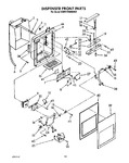 Diagram for 09 - Dispenser Front