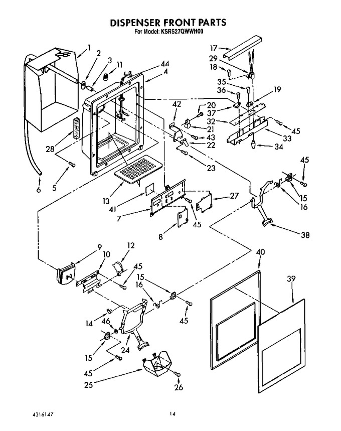 Diagram for KSRS27QWWH00